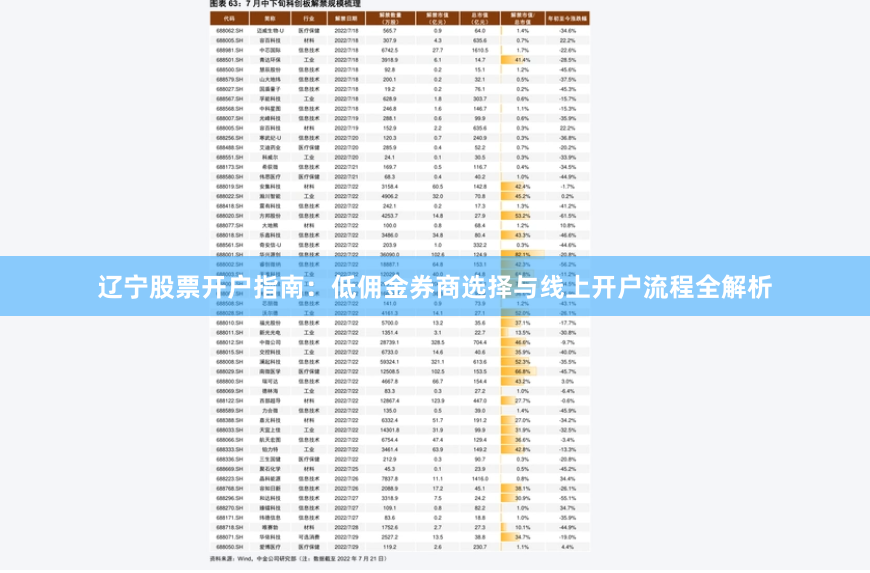 辽宁股票开户指南：低佣金券商选择与线上开户流程全解析